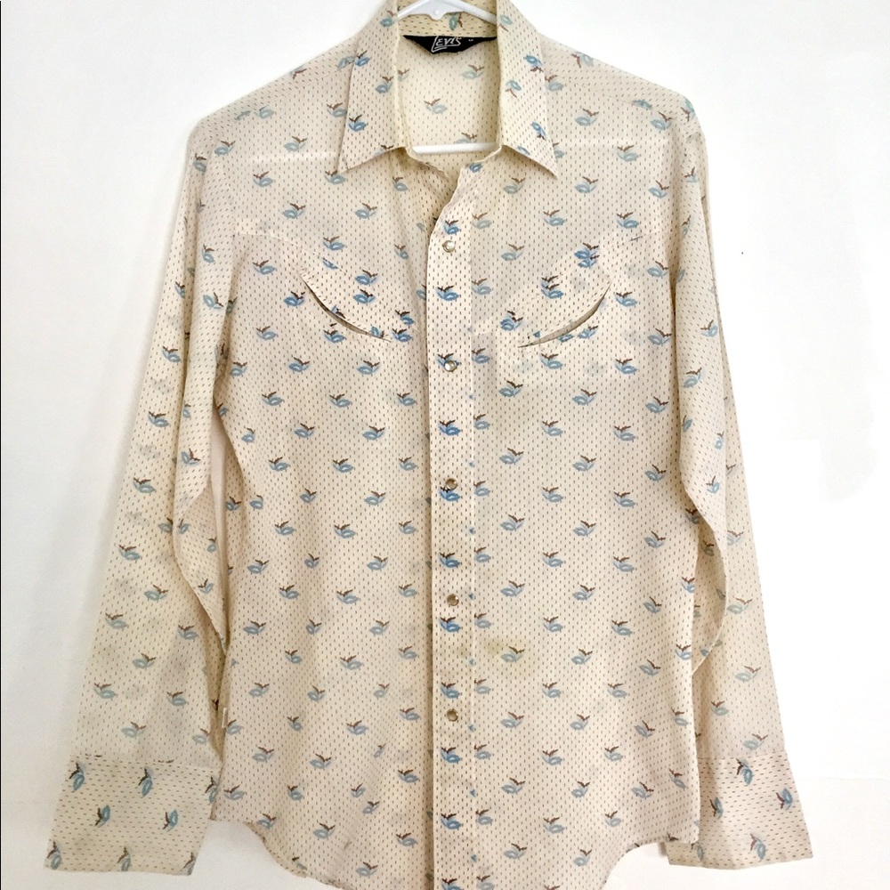 True Vintage 70s Levi's Pearl Snap